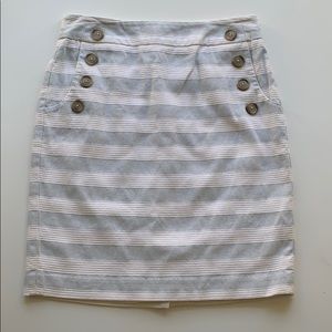 LOFT 100% cotton skirt